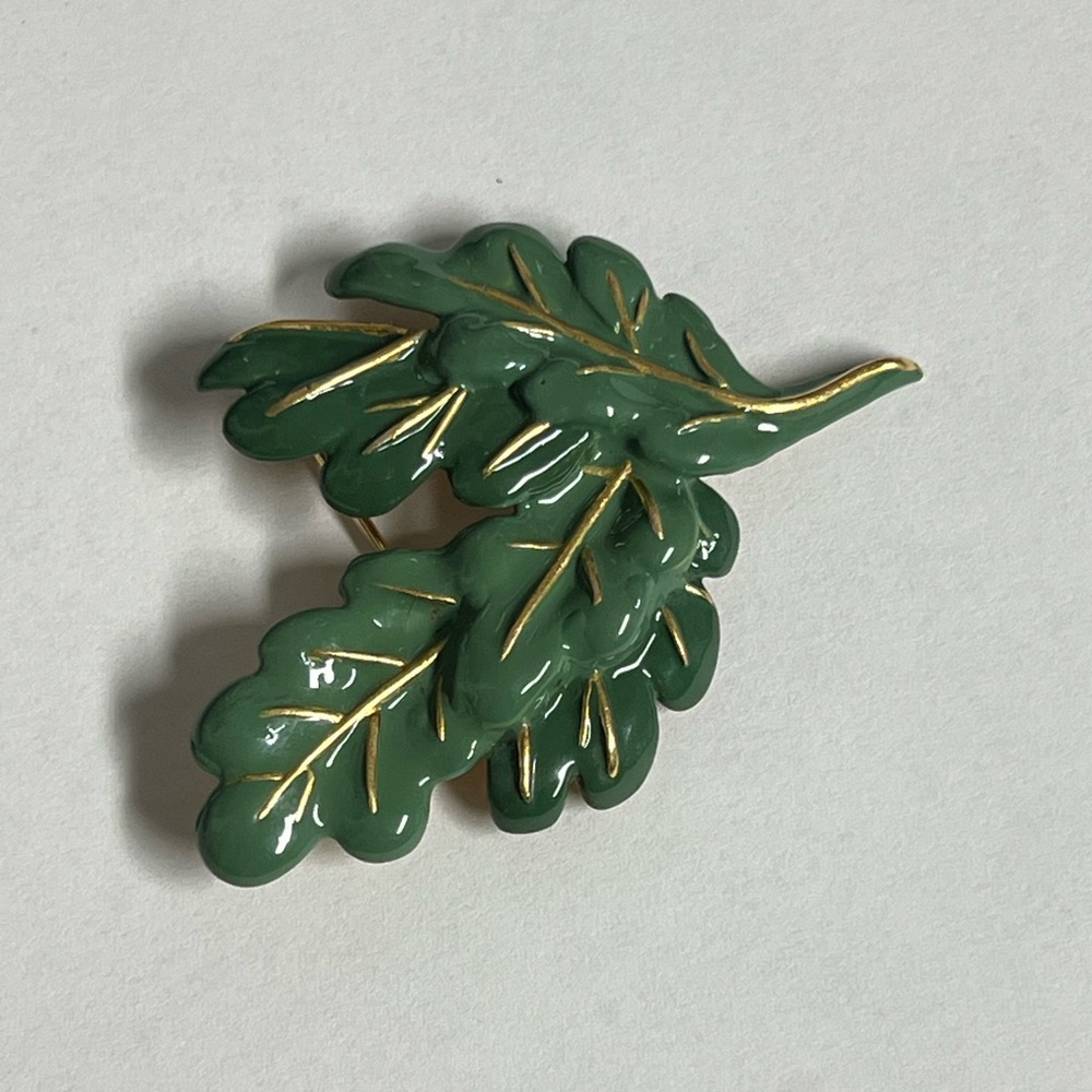 Gorgeous Vintage French Prong Brooch from Les Monuments Historiques